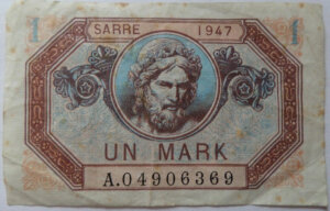 1 Mark Sarre type 1947