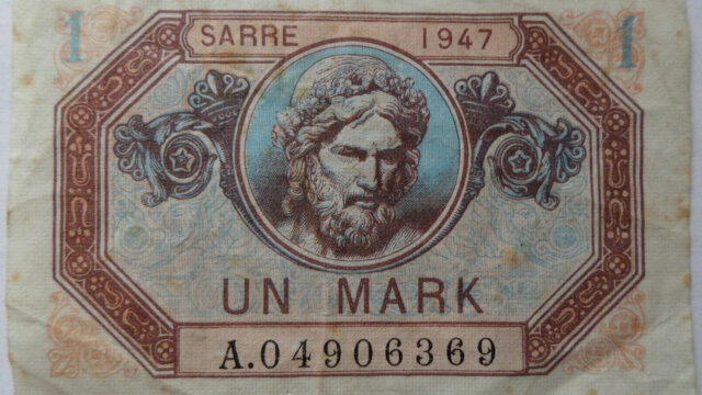 1 Mark Sarre type 1947