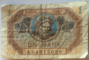 1 Mark Sarre type 1947