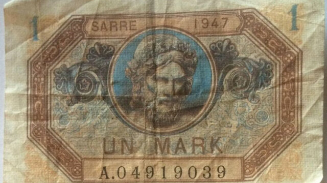 1 Mark Sarre type 1947