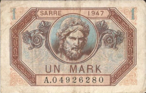 1 Mark Sarre type 1947