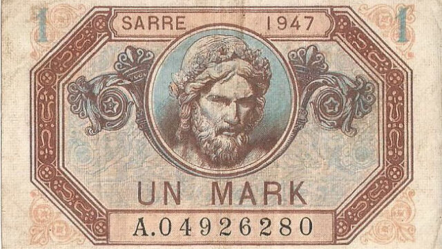 1 Mark Sarre type 1947