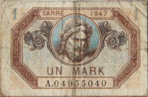 1 Mark Sarre type 1947