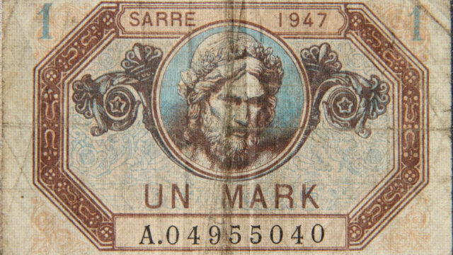 1 Mark Sarre type 1947