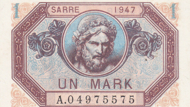 1 Mark Sarre type 1947