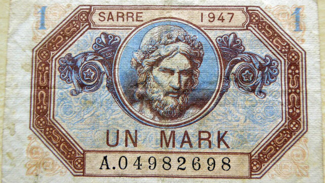 1 Mark Sarre type 1947