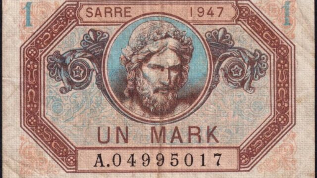 1 Mark Sarre type 1947