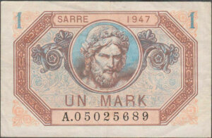 1 Mark Sarre type 1947