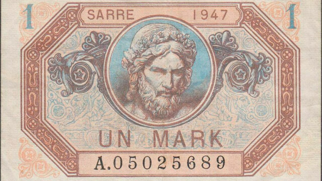 1 Mark Sarre type 1947