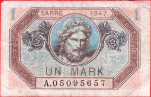 1 Mark Sarre type 1947