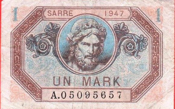 1 Mark Sarre type 1947