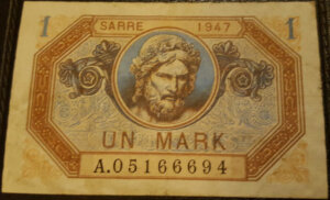 1 Mark Sarre type 1947