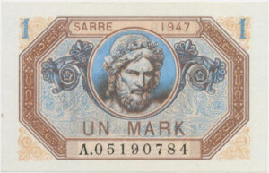 1 Mark Sarre type 1947