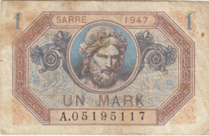 1 Mark Sarre type 1947