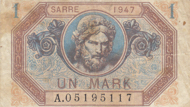 1 Mark Sarre type 1947