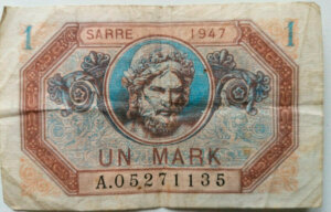 1 Mark Sarre type 1947