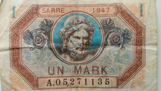 1 Mark Sarre type 1947