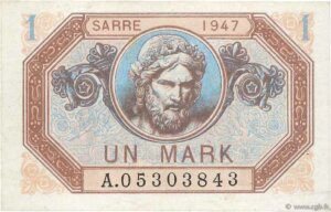 1 Mark Sarre type 1947