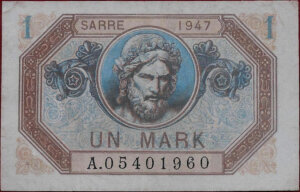 1 Mark Sarre type 1947