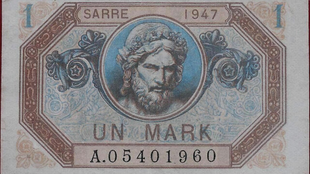 1 Mark Sarre type 1947