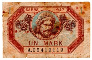 1 Mark Sarre type 1947