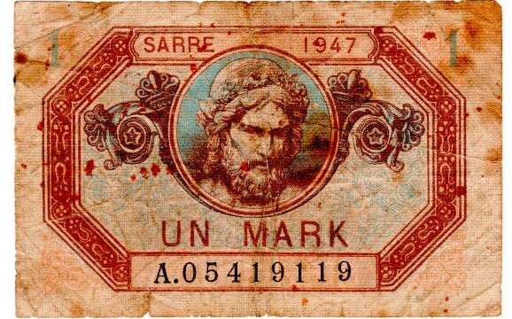 1 Mark Sarre type 1947