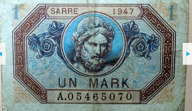 1 Mark Sarre type 1947