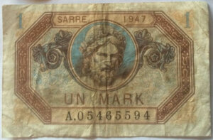 1 Mark Sarre type 1947