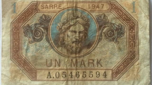 1 Mark Sarre type 1947