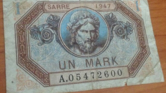 1 Mark Sarre type 1947