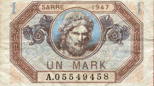 1 Mark Sarre type 1947