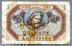 1 Mark Sarre type 1947