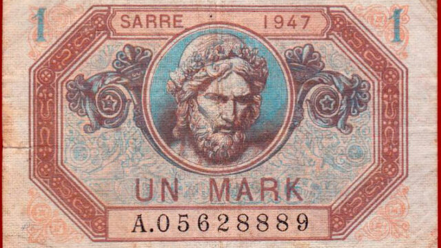 1 Mark Sarre type 1947