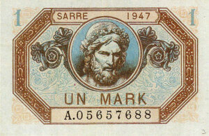 1 Mark Sarre type 1947