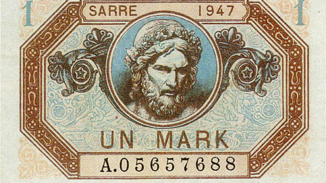 1 Mark Sarre type 1947