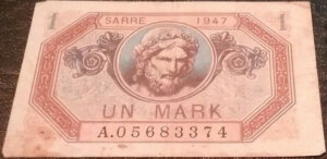 1 Mark Sarre type 1947