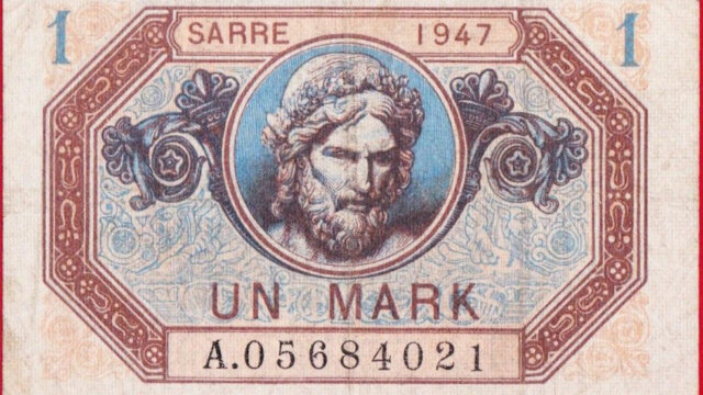 1 Mark Sarre type 1947