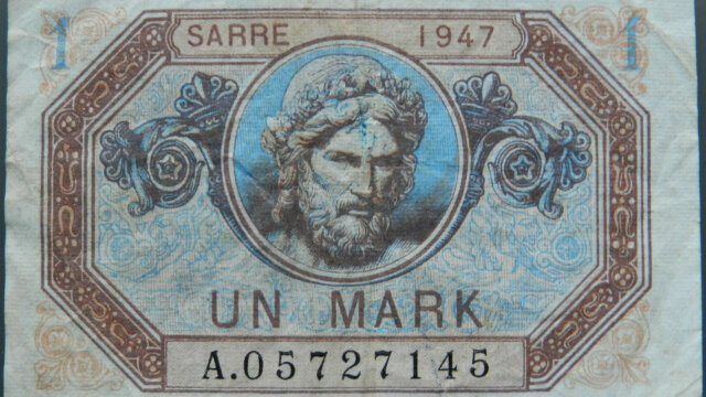 1 Mark Sarre type 1947