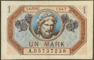 1 Mark Sarre type 1947