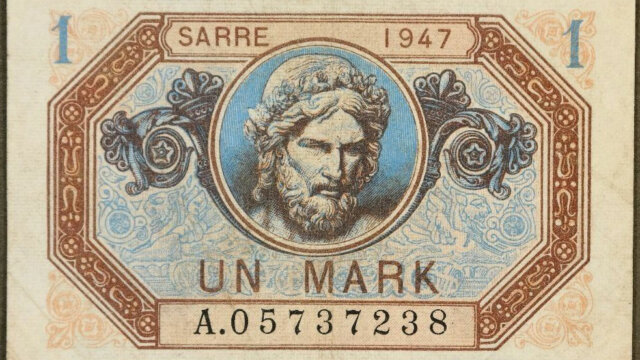 1 Mark Sarre type 1947