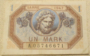 1 Mark Sarre type 1947