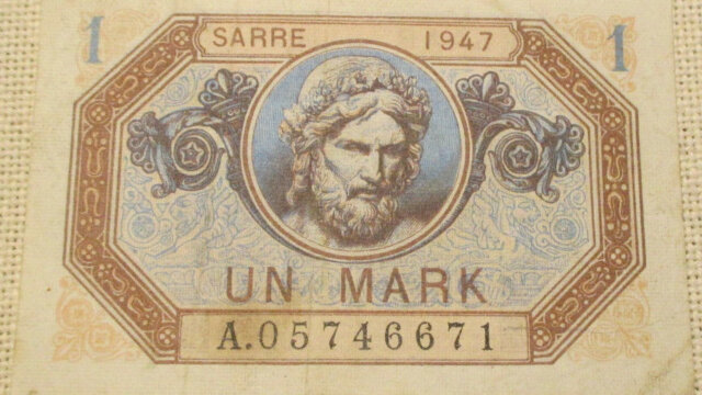 1 Mark Sarre type 1947