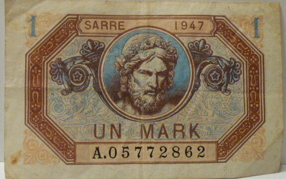 1 Mark Sarre type 1947