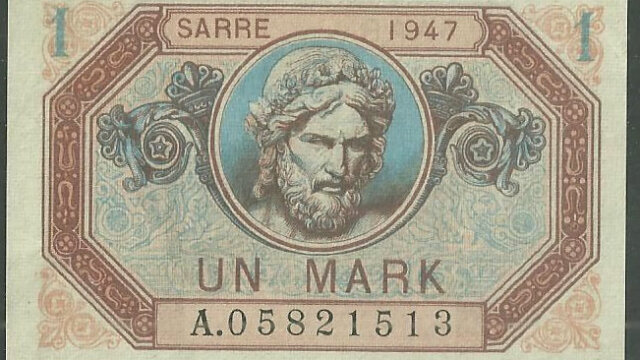 1 Mark Sarre type 1947