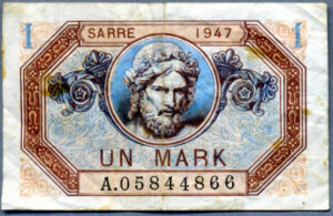 1 Mark Sarre type 1947