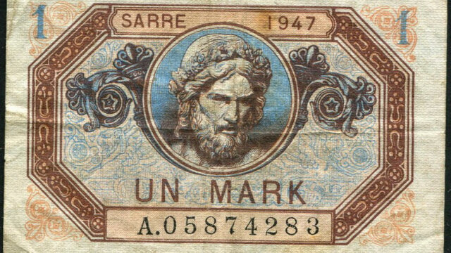 1 Mark Sarre type 1947