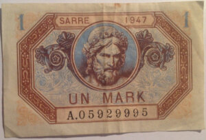 1 Mark Sarre type 1947