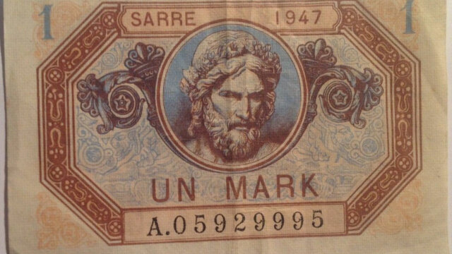 1 Mark Sarre type 1947