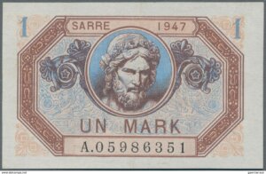 1 Mark Sarre type 1947