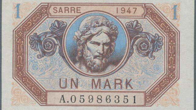 1 Mark Sarre type 1947